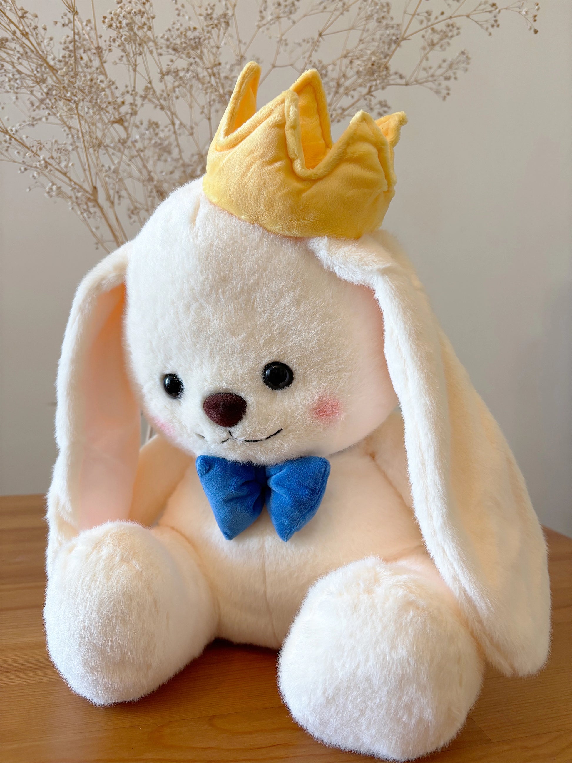 צעצוע קטיפה רך 35 ס״מ BunnyKing