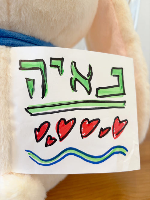 צעצוע קטיפה רך 35 ס״מ BunnyKing